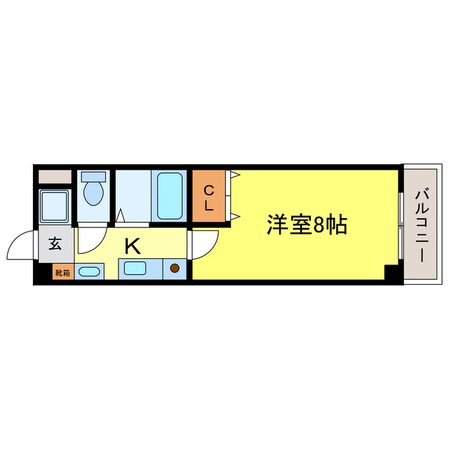 石山駅 バス10分  稲津北口下車：停歩2分 2階の物件間取画像